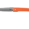 Amare Knives Pocket Peak Fixed, Stonewash Orange G10, Fixed Knife