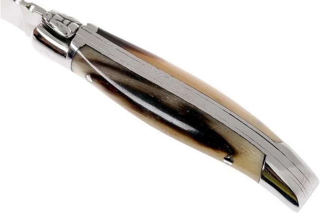 Laguiole En Aubrac Pocket Knife 7 Cm Horn, L0207PCI-SSI1 - Image 7