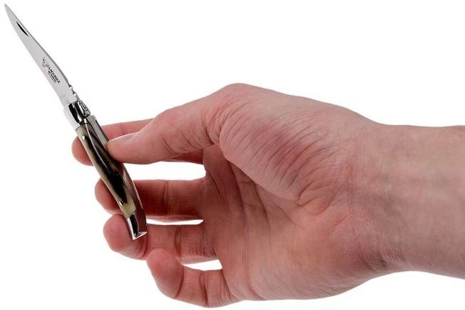 Laguiole En Aubrac Pocket Knife 7 Cm Horn, L0207PCI-SSI1 - Image 8