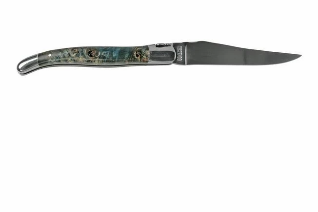 Laguiole En Aubrac Blue Poplar Burl L0212LBPIFSJ1 Poplar Wood, Polished, Laguiole Pocket Knife, 12 Cm - Image 2