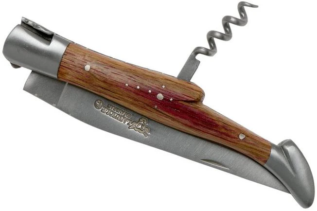 Laguiole En Aubrac 12 Cm Barrique Pocket Knife With Corkscrew, L0312BARI-FSB1 - Image 8
