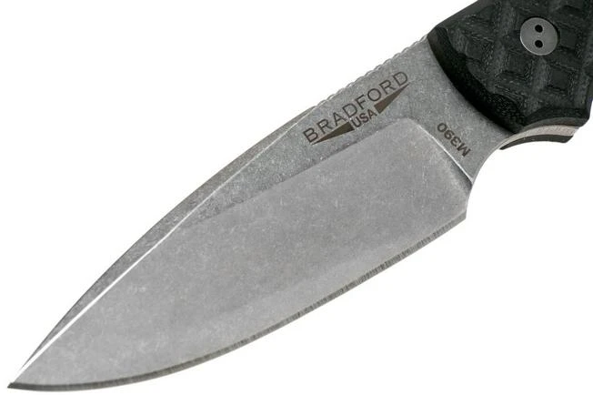 Bradford Guardian 3, Black G10 Guardian 3 M390, False Edge, Sabre Stonewashed 3FE-001-M390 - Image 3