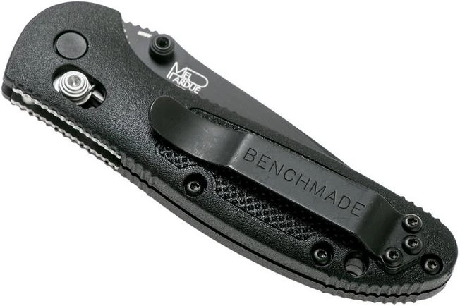 Benchmade Mini-Griptilian 556BK-S30V Pocket Knife, Mel Pardue Design - Image 4