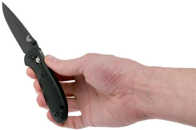 Benchmade Mini-Griptilian 556BK-S30V Pocket Knife, Mel Pardue Design - Image 8