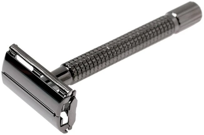 Böker Safety Razor Butterfly L Gunmetal Grey 04BO218
