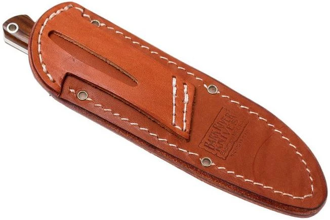 Bark River Bravo EDC A2 Rampless, Desert Ironwood, Brown Sheath - Image 8