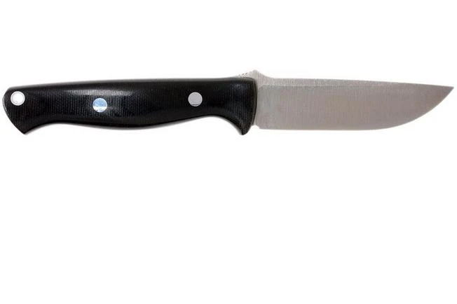 Bark River Gunny CPM 3V, Black Canvas Micarta - Image 2