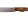 Bark River Sahara Hunter A2, Chechen Burl, Brown Sheath