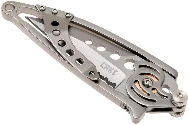 CRKT Snap Lock 5112N Pocket Knife, Serrated, Ed Van Hoy Design - Image 5