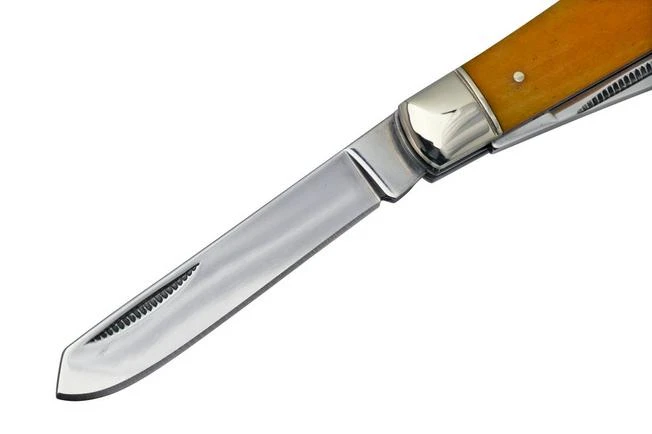 Cold Steel Mini Trapper FL-MTRPR-Y Yellow Bone, Pocket Knife - Image 3