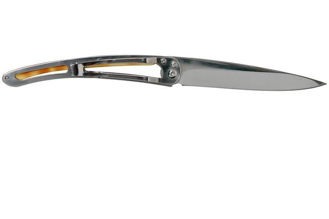 Deejo Tattoo 37g, Mirror Turtle, Terra Incognita 1AC000102 Pocket Knife - Image 2