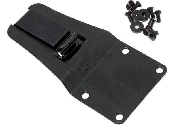 ESEE Belt-clip Plate For Model 5 & 6 Sheaths, Black