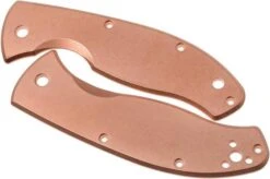 Flytanium Spyderco Tenacious Scales, Copper
