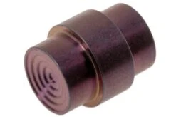 Flytanium Paramilitary 2 & 3 Lanyard Hole Stopper Stepped, Titanium Purple