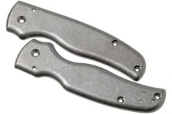 Flytanium Spyderco Shaman Scales, Titanium