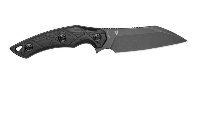 Fox Edge Lycosa 1, Black G10, FE-018 Fixed Knife - Image 2