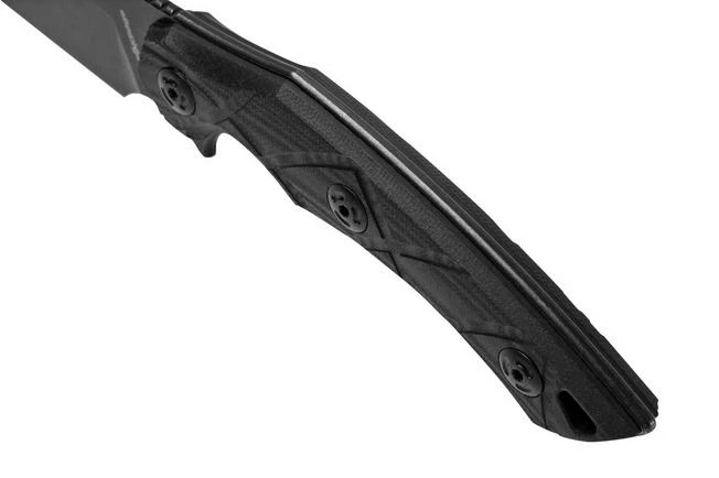 Fox Edge Lycosa 1, Black G10, FE-018 Fixed Knife - Image 5