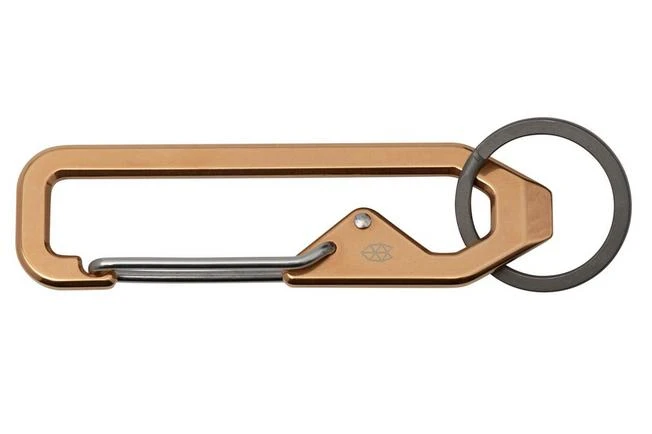 The James Brand Holcombe Rose Gold, Stainless, Carabiner
