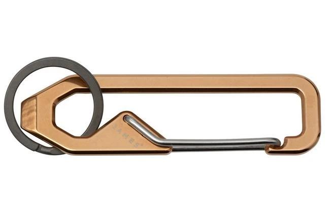 The James Brand Holcombe Rose Gold, Stainless, Carabiner - Image 2