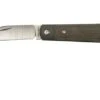 Jack Wolf Laid Back Jack, Green Canvas Micarta LAIDB-01-GRN Slipjoint Pocket Knife