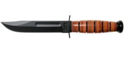 KA-BAR Short 1251, Fixed Knife, Leather Sheath