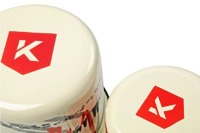 Knivesandtools Enamel Set E-SET-02, Mugs 8 Cm & 10 Cm, Enamel Mugs - Image 5