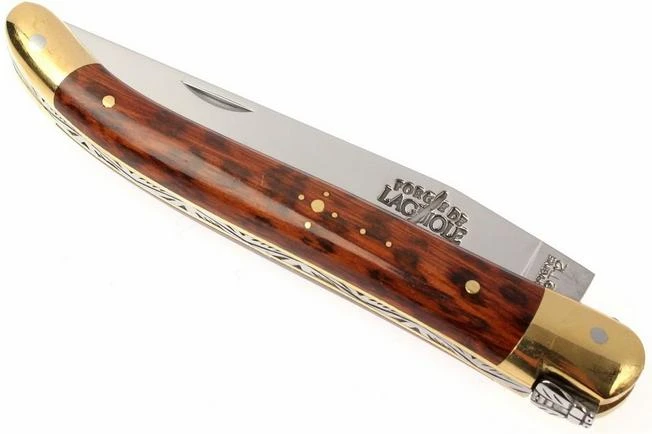 Forge De Laguiole - Natural Wood Folder, Snakewood - Image 3