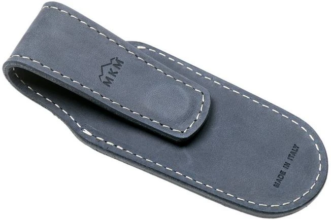 LionSteel 900MK01 BL Sheath With Magnetic Closure, Blue Leather - Image 2
