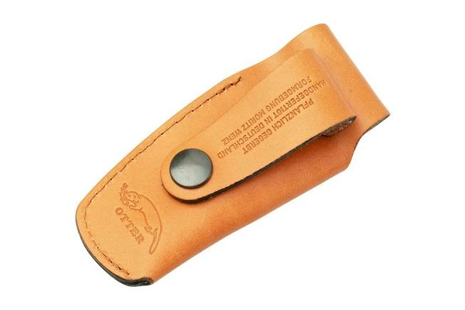 Otter Large Leather Holster MH A NA, Natural, Anchor Logo, Sheath - Image 2