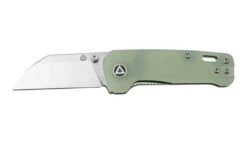 QSP Knife Penguin Mini QS130XS-F1, Satin 14C28N, Natural G10 Pocket Knife