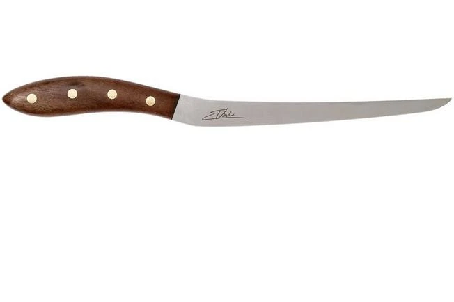 Robert Herder Edwin Vinke's Special Sturdy Fillet Knife 21 Cm Walnut Wood - Image 2