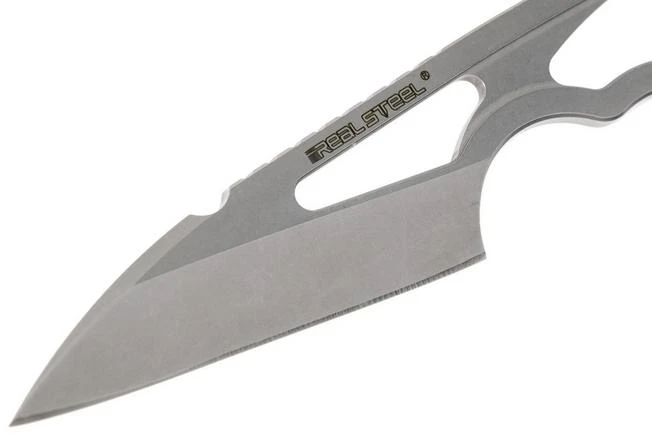 Real Steel Alieneck Wharncliffe 3541 Neck Knife, Ostap Hel Design - Image 3