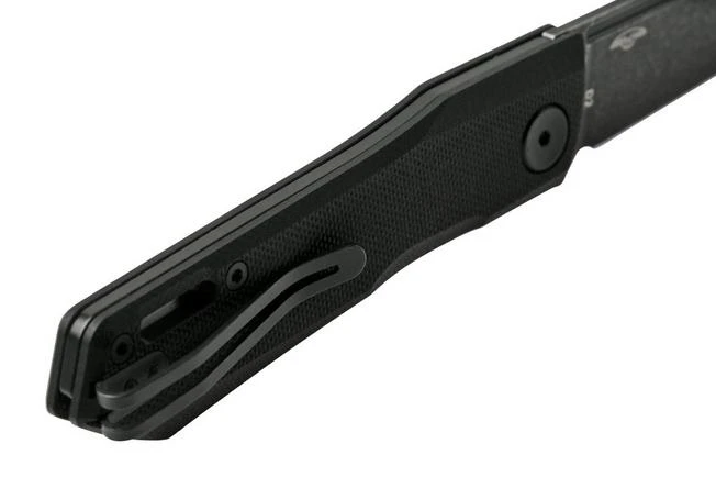 Real Steel Solis Lite, Knivesandtools Exclusive, Black Stonewash, 7064BS Slipjoint Pocket Knife - Image 6