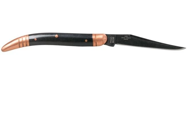 Rough Ryder Baby Toothpick Copper Bolster RR1588 Slipjoint Pocket Knife - Image 2