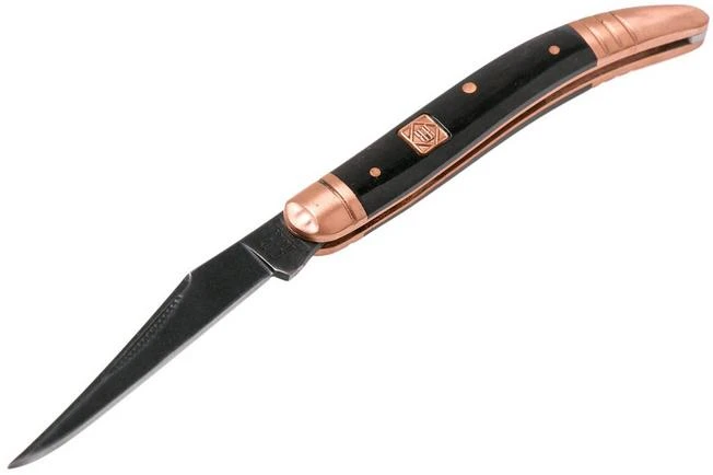 Rough Ryder Baby Toothpick Copper Bolster RR1588 Slipjoint Pocket Knife - Image 3