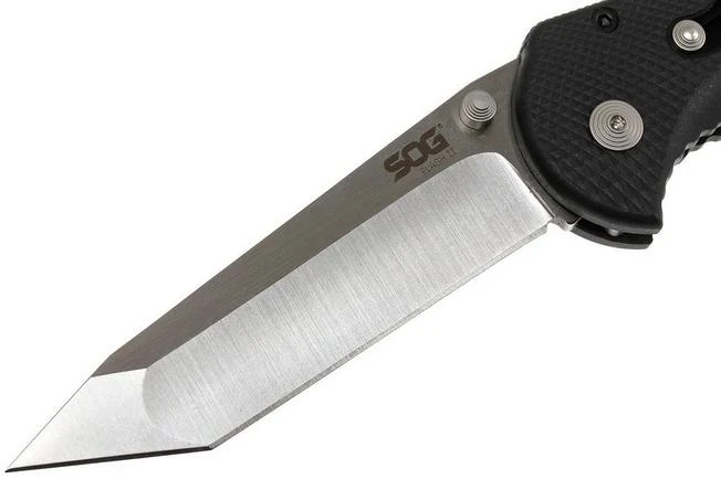 SOG Flash II Tanto Satin Straight Edge- FSA-8 - Image 3