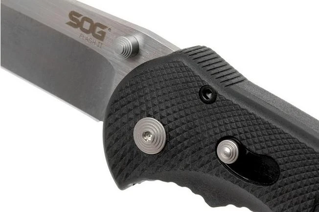SOG Flash II Tanto Satin Straight Edge- FSA-8 - Image 6