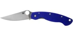 Spyderco Military S110V Dark Blue C36GPDBL Pocket Knife