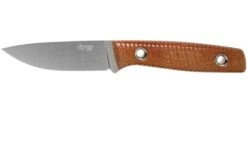 TRC Knives Classic Freedom, FFG, Brown Canvas Micarta Outdoor Knife