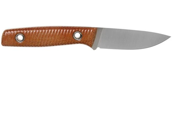 TRC Knives Classic Freedom, FFG, Brown Canvas Micarta Outdoor Knife - Image 2