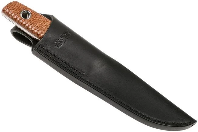 TRC Knives Classic Freedom, FFG, Brown Canvas Micarta Outdoor Knife - Image 6