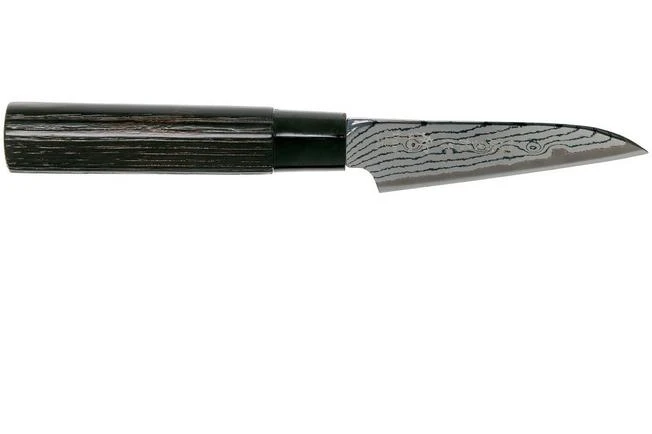 Tojiro Shippu Black Damascus Paring Knife (Petty) 9 Cm, FD-1591 - Image 2