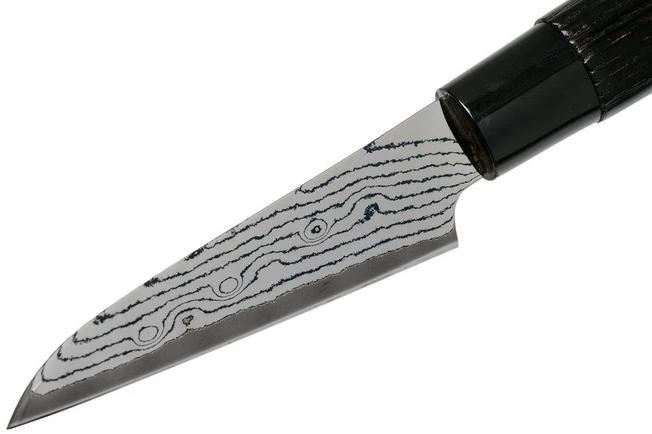 Tojiro Shippu Black Damascus Paring Knife (Petty) 9 Cm, FD-1591 - Image 3