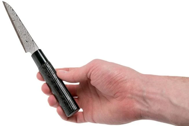 Tojiro Shippu Black Damascus Paring Knife (Petty) 9 Cm, FD-1591 - Image 6