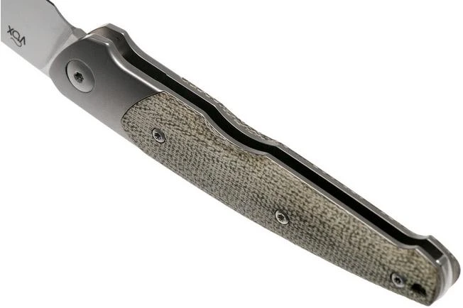 Viper Key V5978CV Bolster Green Canvas Micarta Pocket Knife, Jesper Voxnaes Design - Image 5