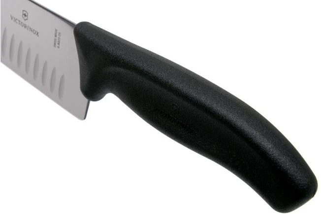 Victorinox SwissClassic 6.8023.25G Carving Knife With Dimples 25 Cm, Black - Image 5