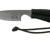 White River Knives M1 Backpacker Black Paracord Neck Knife, Kydex Sheath