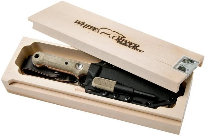 White River Knives FC5 Firecraft Survival Knife, Kydex Sheath With Fire Steel - Image 9