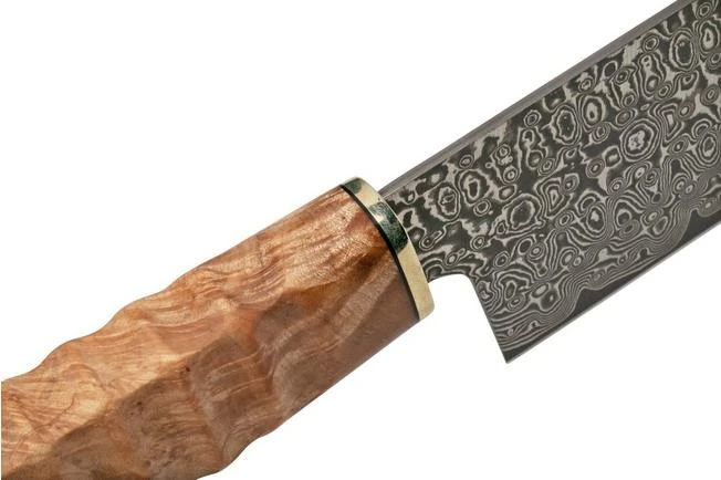 Xin Cutlery XinCraft XC128 Nakiri Maple Burl 20 Cm - Image 5