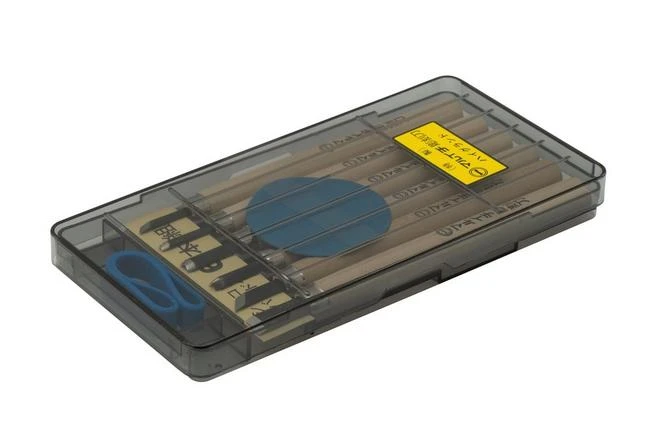 Yoshiharu KL-6 Maruichi Japanese Wood Carving Knives, Set Of 6 In Plastic Case - Image 4